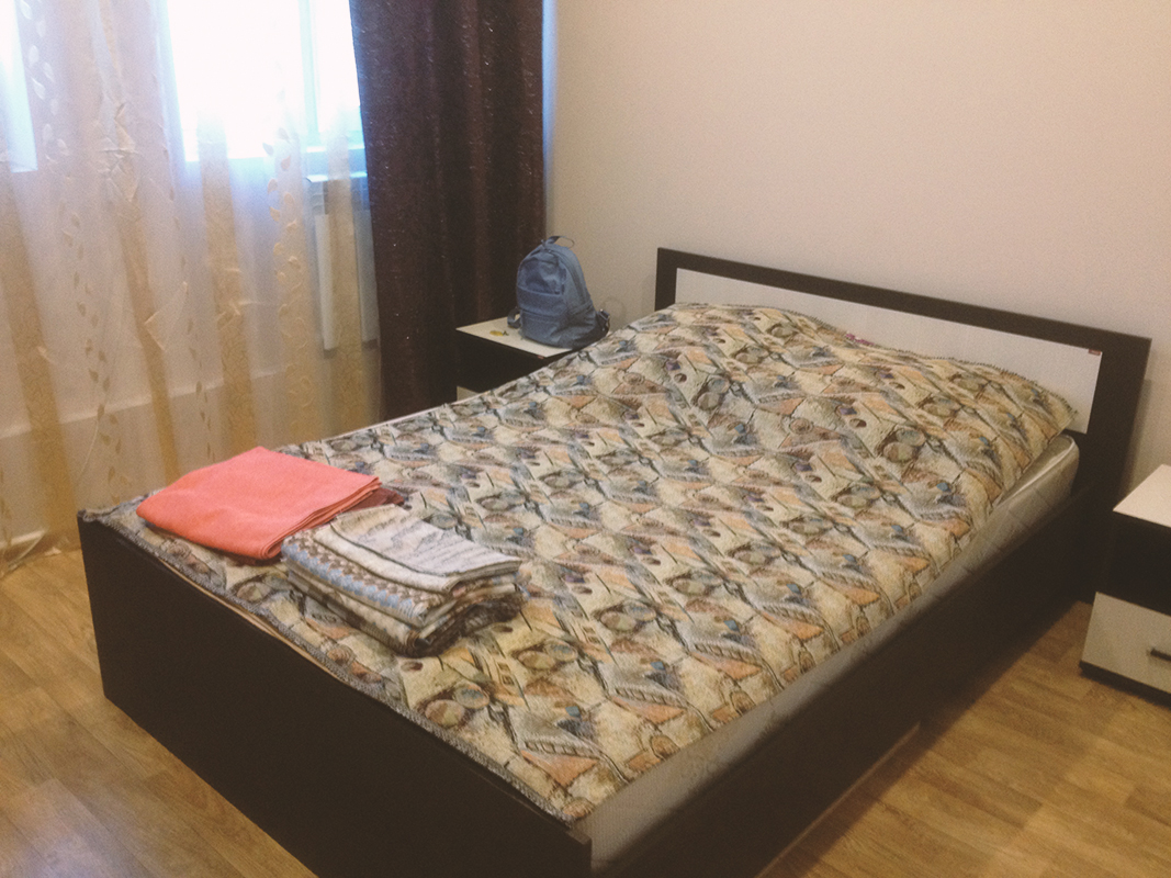 Кровать в двуспальном номере